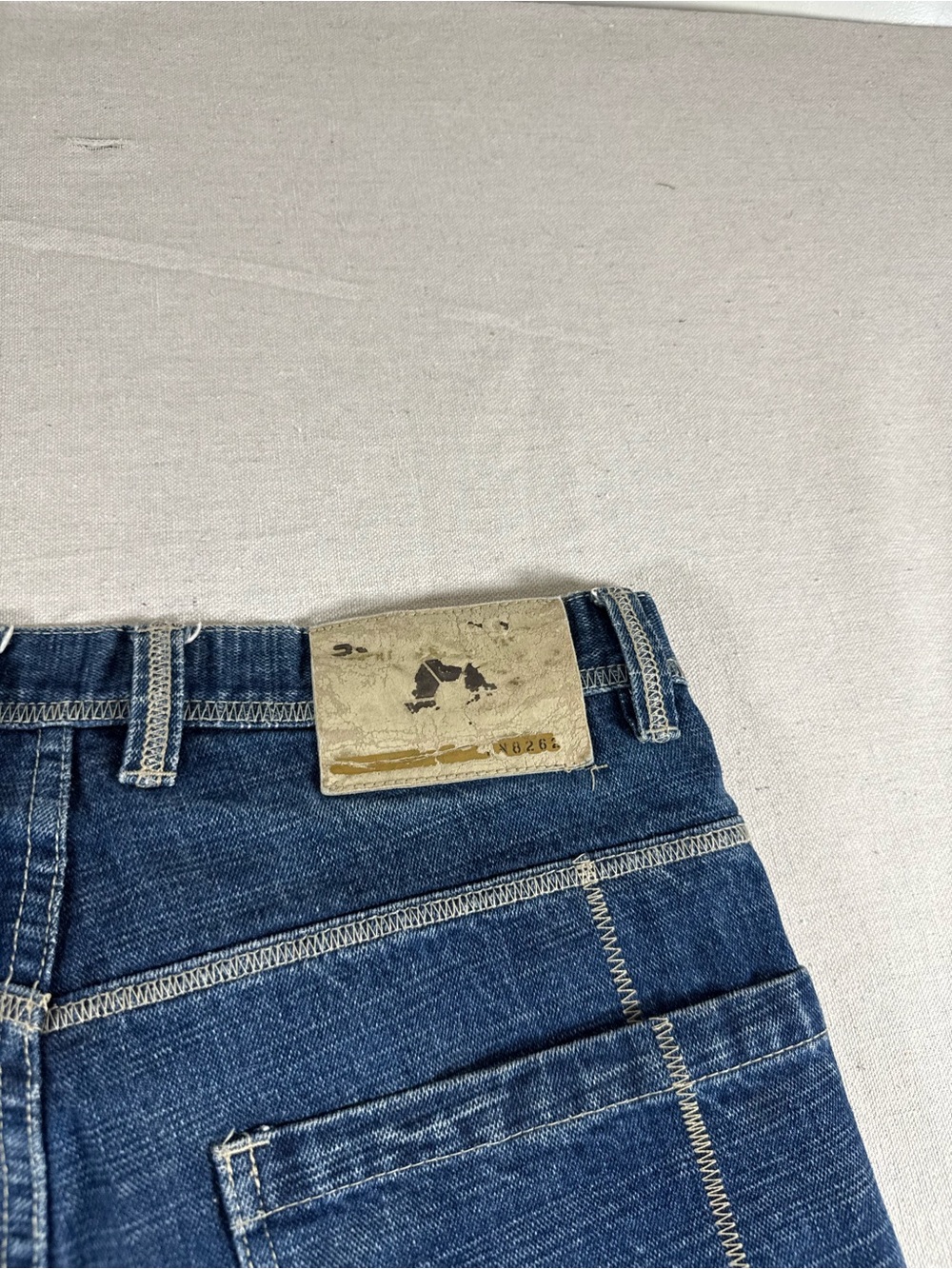 Y2K Baggy Southpole Bboy Jeans All Over Print Embroidery Bboy Character Jeans - Picture 12 of 12